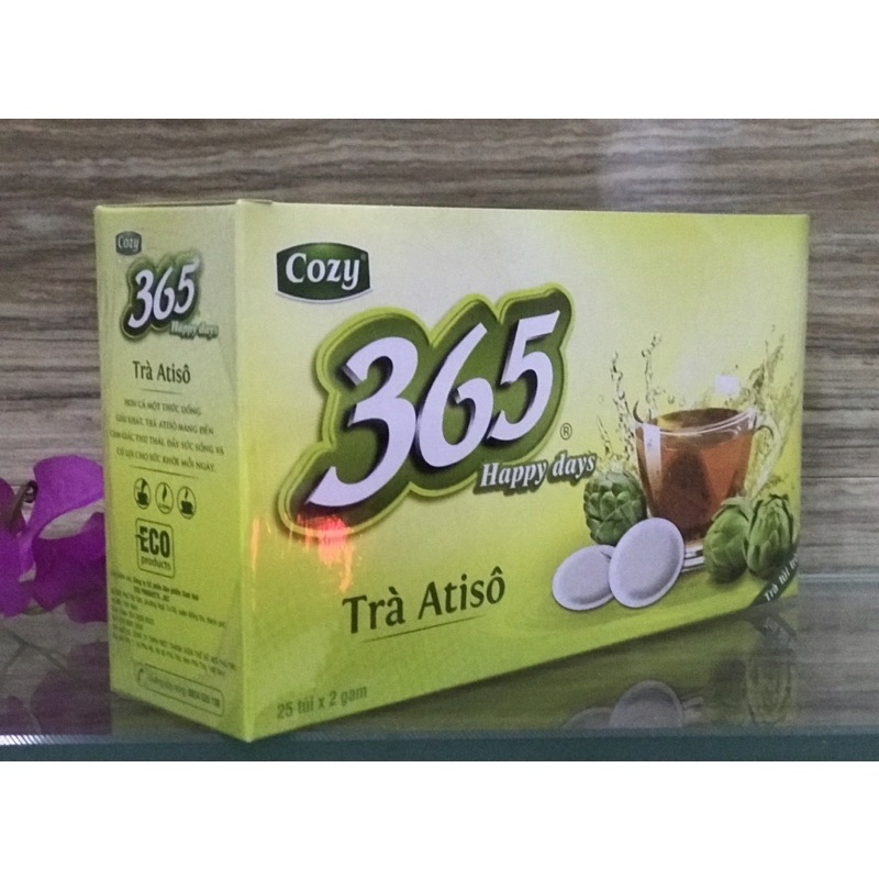 Trà Atiso túi lọc 365 Cozy 50g/25 túi *2g