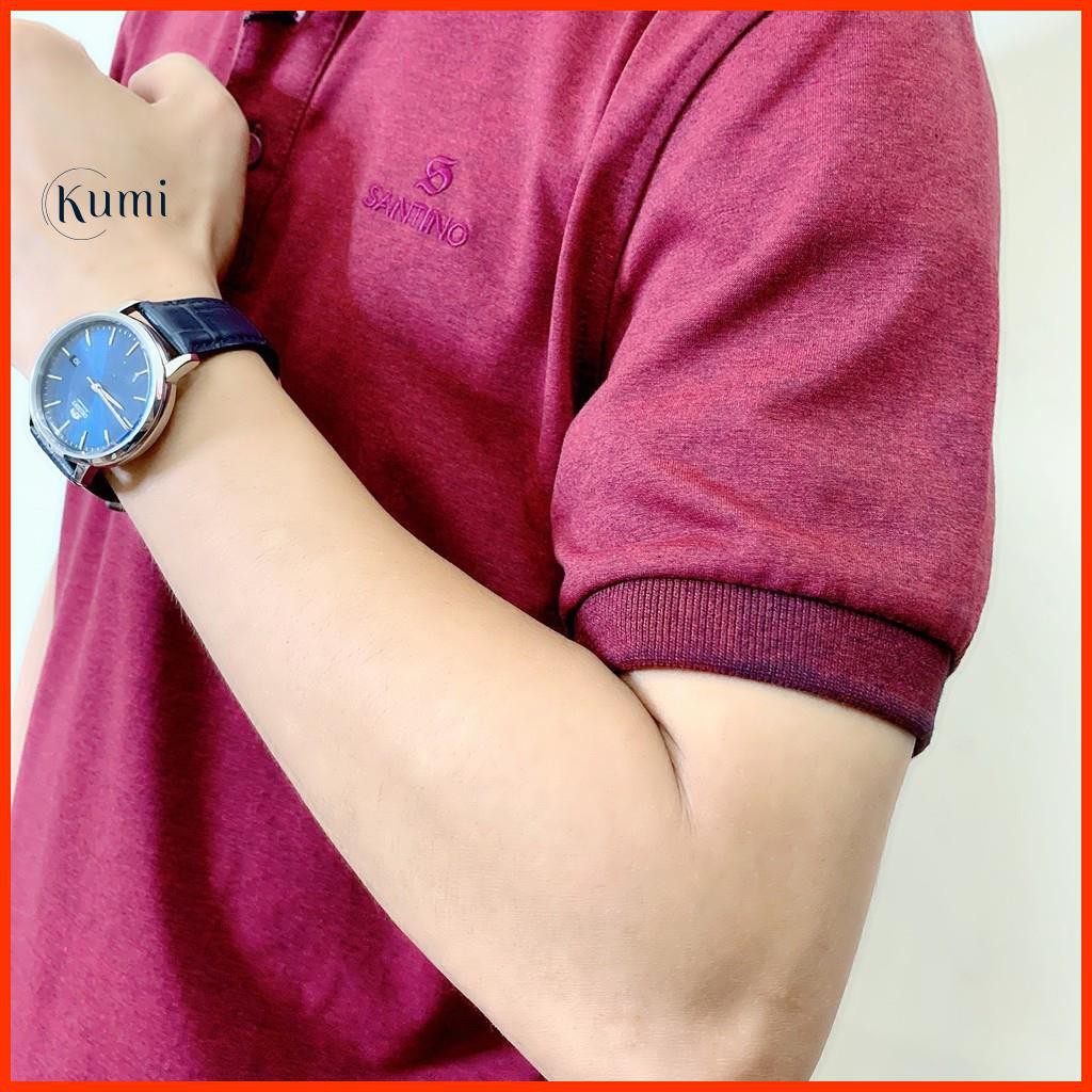 Áo thun nam basic, áo polo nam chất cotton cao cấp mặc trẻ trung lịch sự khi đi làm đi chơi tại Kumishop | BigBuy360 - bigbuy360.vn