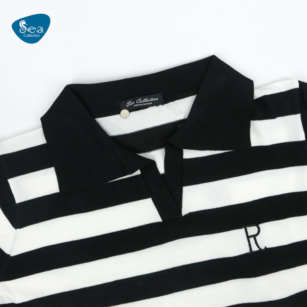 Đầm Polo Len Sọc Nữ Sea Collection 7789