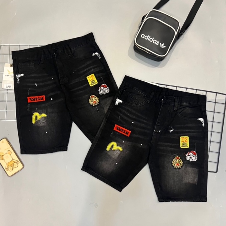 Quần Short Jean Nam Quần đùi nam co giãn hàng đẹp mặc thoáng mát ⚡The Lizard⚡