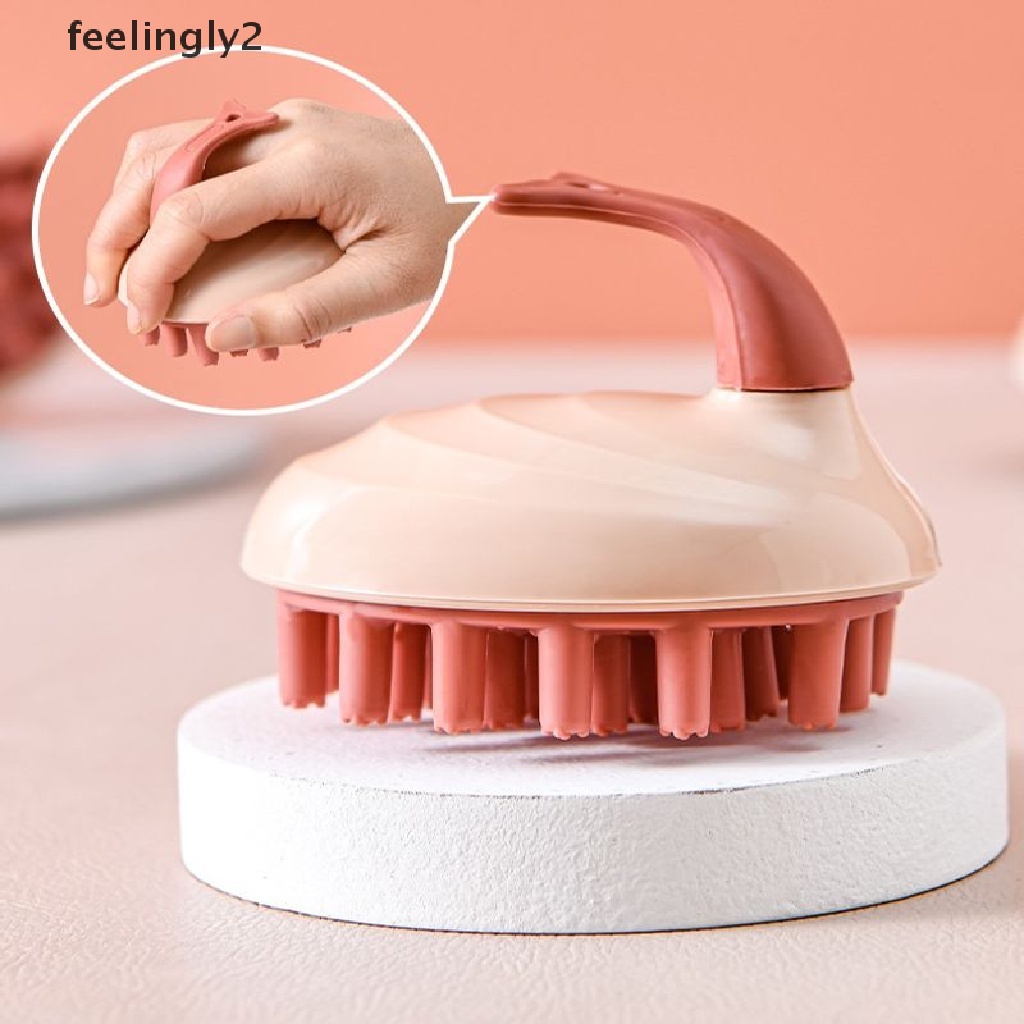 1 Lược Silicone Mát Xa Da Đầu Chống Ngứa Khi Tắm