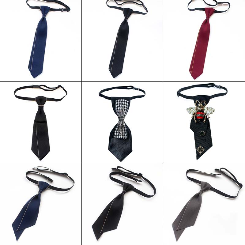 Cà Vạt Nhỏ Thắt Nơ Trước Cổ Điển Chỉnh Được Cho Nữ