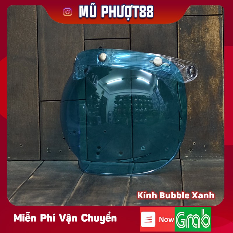 KÍNH Bulldog Bubble Shield Xanh (Kèm flipup)