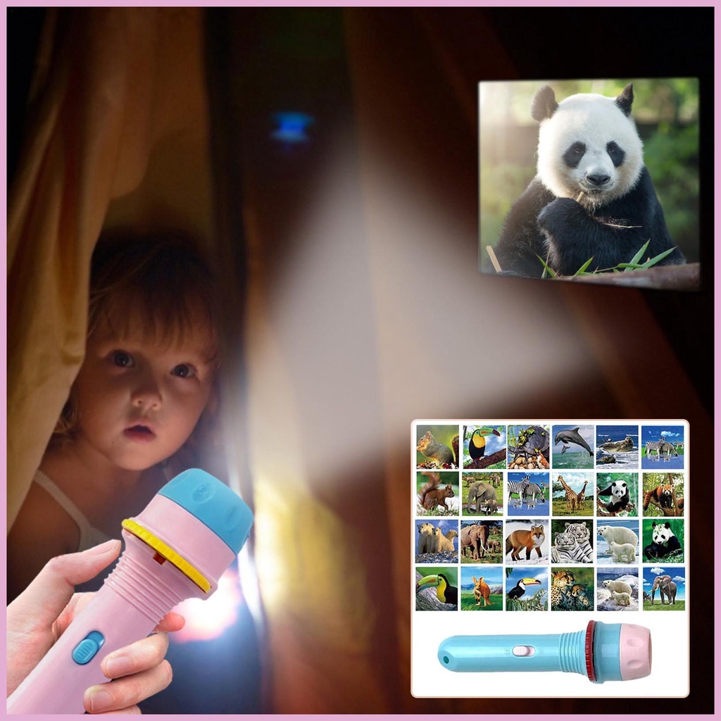 Đèn Pin Chiếu Hình Khủng Long