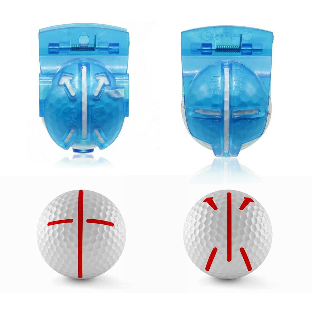Dụng Cụ Kẹp Vẽ Đường Bóng Golf Bằng Nhựa Nhiều Màu Sắc
