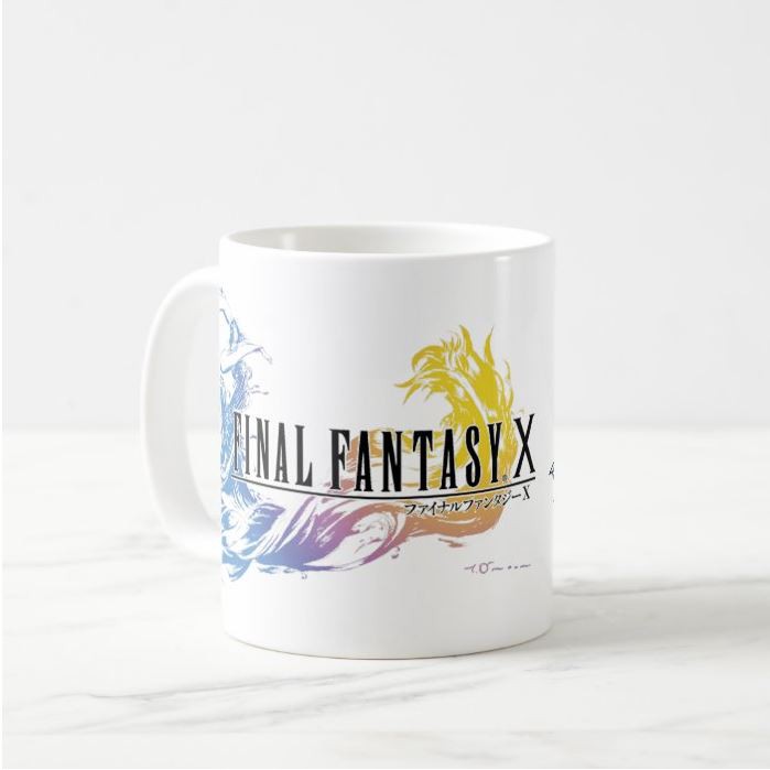 Cốc Sứ Uống Nước 11oz / 325ml Họa Tiết Final Fantasy X (Ffx) Series