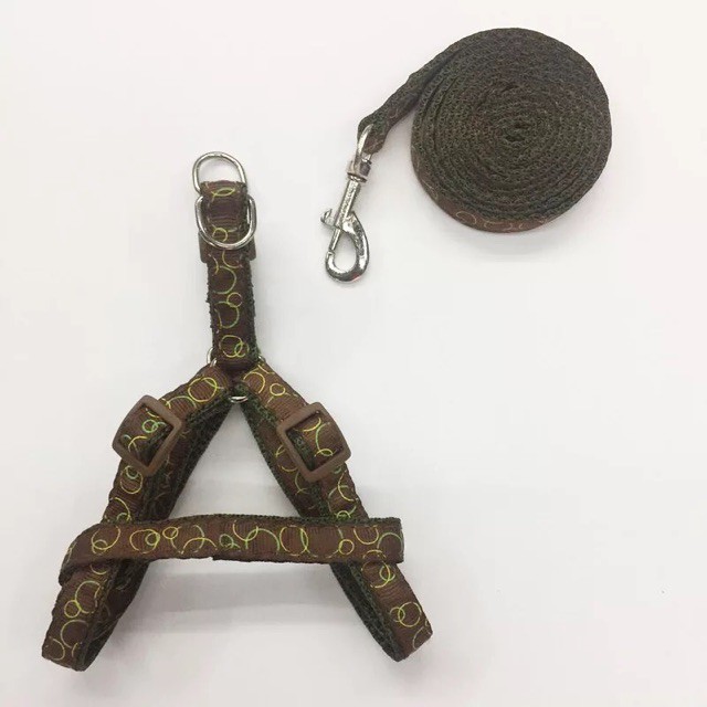 🔴 DÂY DẮT CHÓ MÈO HOẠ TIẾT BỀN DAI!!