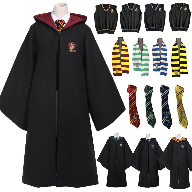 Bộ 7 Món Đồ Hóa Trang HarryyPotter Trong Trường Học Halloween