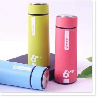 Combo 3 bình giữ nhiệt thủy tinh bọc silicon 6up