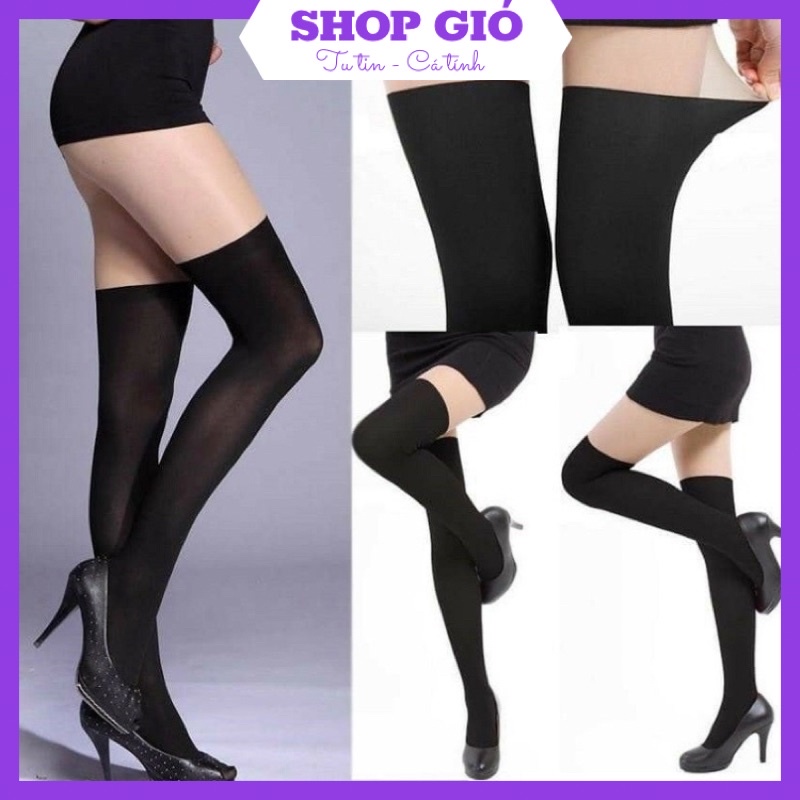 Quần tất đùi giả boot, quần giả bốt siêu dai cho nữ Shop Gió QT10