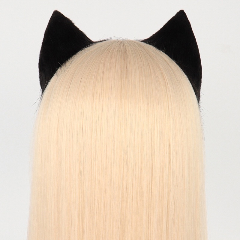 Flgo Băng Đô Tai Mèo Hóa Trang Halloween Dễ Thương Cho Nữ