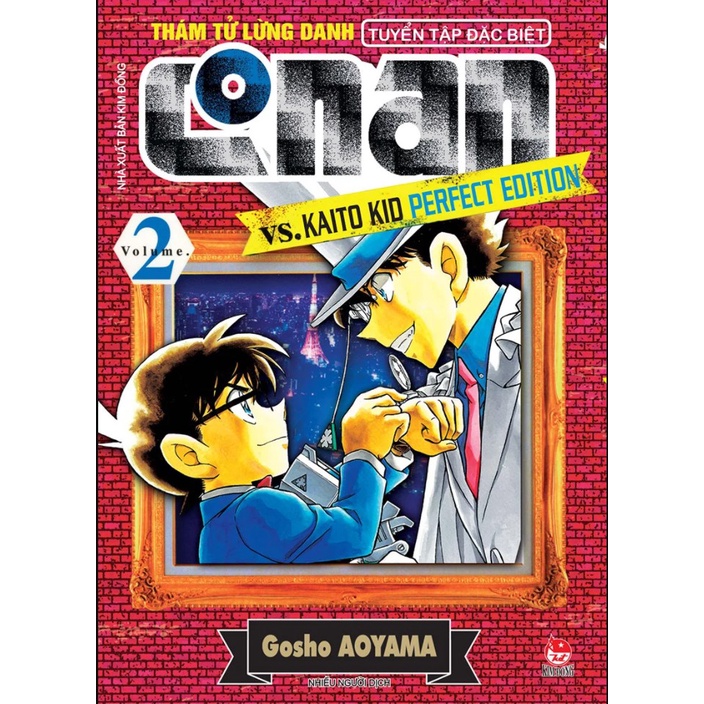 Sách - Thám tử lừng danh Conan - vs Kaito Kid perfect edtion - Tập 2