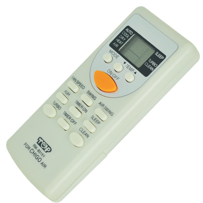 Remote Điều Khiển Máy Lạnh, Máy Điều Hòa CHIGO đa năng RM-8015Y (DÙNG CHO TẤT CẢ DÒNG MÁY LẠNH CHIGO)