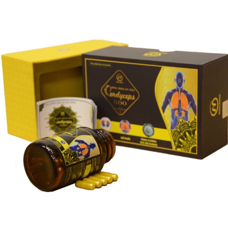 Đông Trùng Hạ Thảo Cordyceps 500(30 viên) | BigBuy360 - bigbuy360.vn