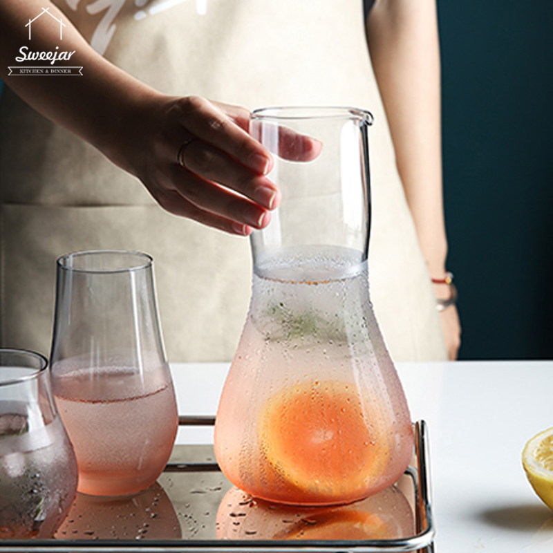SWEEJAR Bình  Bằng Thủy Tinh Đựng Trà/Cà Phê/Nước Trái Cây