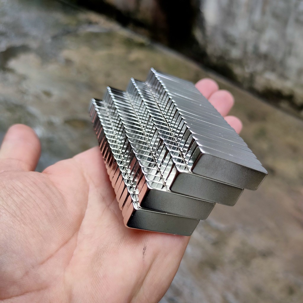 Nam Châm NdFeB Siêu Mạnh 30x10x5mm - Mã N35H