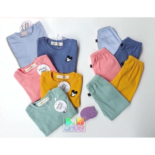 Bộ len dài tay thu đông cho bé trai bé gái, chất thun len gân Minky Mom [Chất Cực Đẹp]