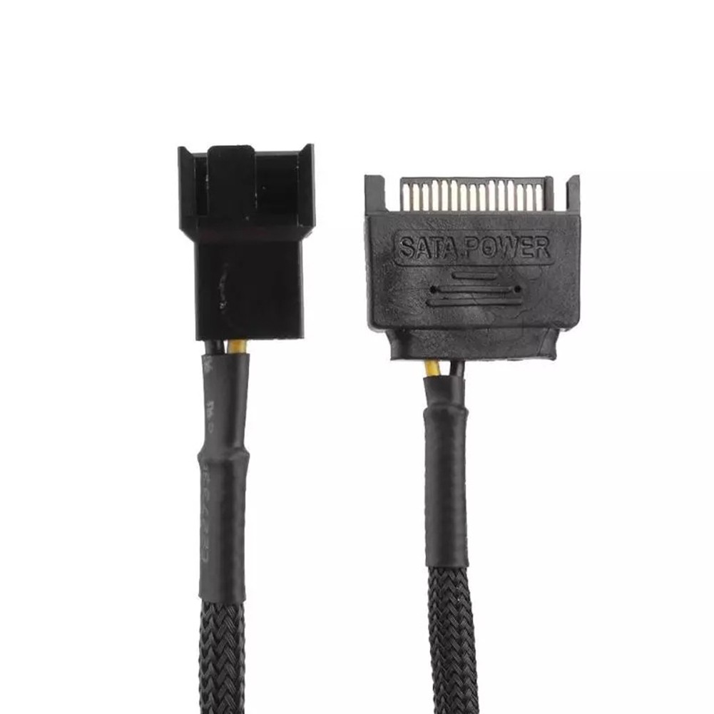 Dây Cáp Mở Rộng Quạt Tản Nhiệt Sata 15pin Sang 3pin 4pin Cho Máy Tính