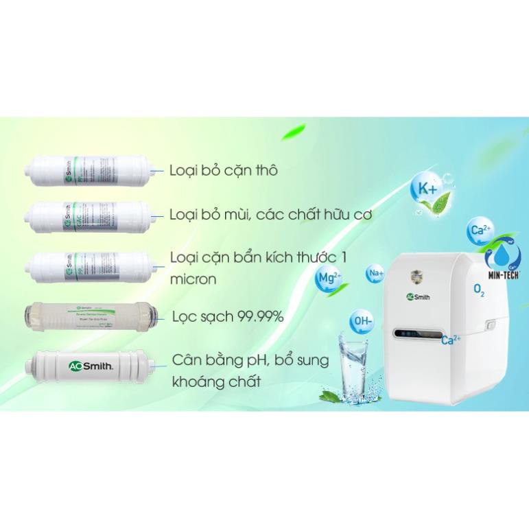 Máy lọc nước RO Aosmith E2 (5 lõi)