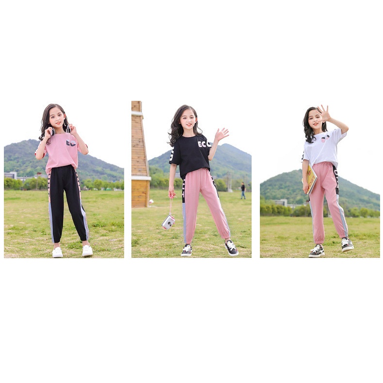 Set bộ quần áo dành cho bé gái 18-45kg mẫu EO. thiết kế cá tính, đường may kỹ. MA08.