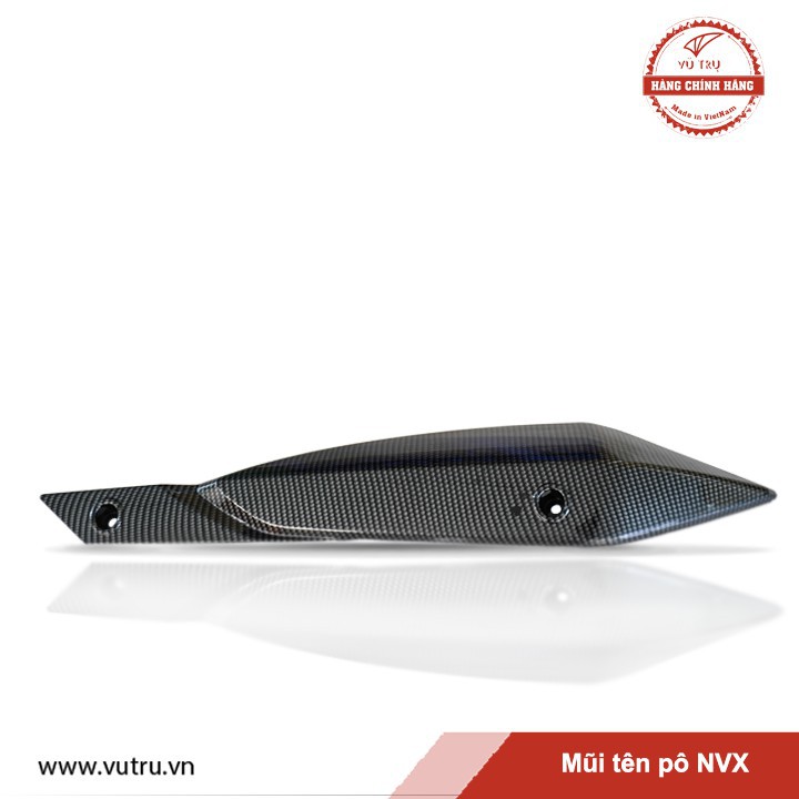 [SALE SỐC] Mũi Tên Pô Cho Xe NVX xi trắng, Carbon - Chính Hãng Universe (HÀNG CAO CẤP)