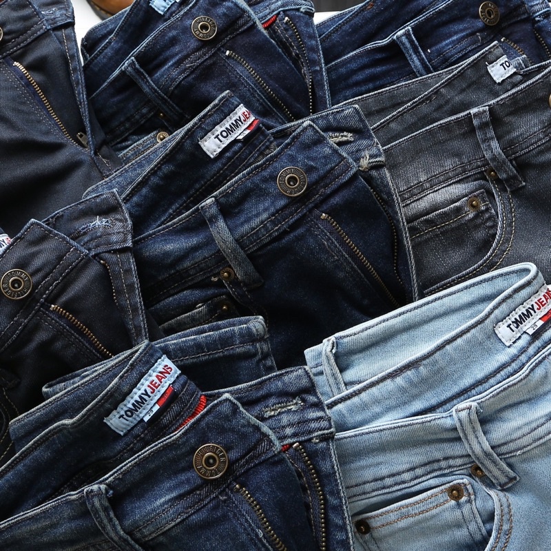 QUẦN JEAN NAM XANHQUẦN BÒ NAM THỜI TRANG CAO CẤP ỐNG ÔM HÀNG MỚI VỀ  QUẦN RIN  VNXK HAIAN JEANS
