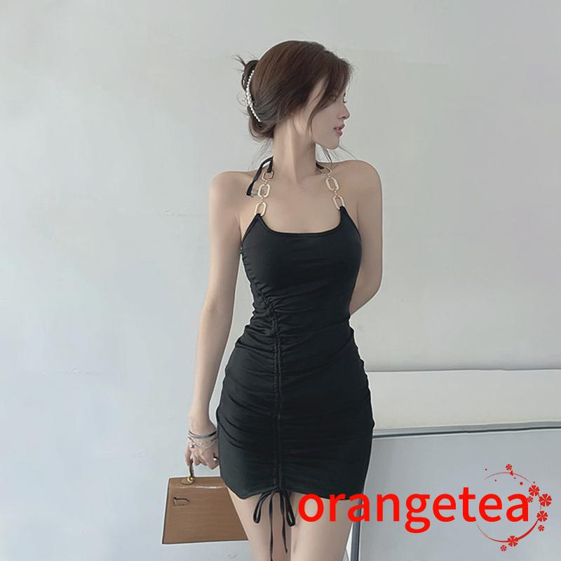 Đầm Body Phối Dây Rút Thiết Kế Ôm Sát Tôn Dáng