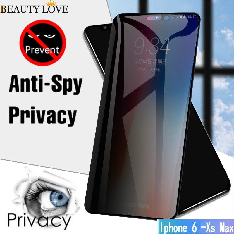 Kính CườNg LựC ChốNg Nhìn TrộM Cho iPhone5 6S 7 8P X XS MAX