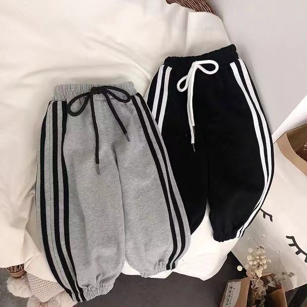Quần Legging Thể Thao Dáng Rộng Phong Cách Hàn Quốc Thời Trang Xuân Thu Kiểu Mới Cho Bé Trai / Gái