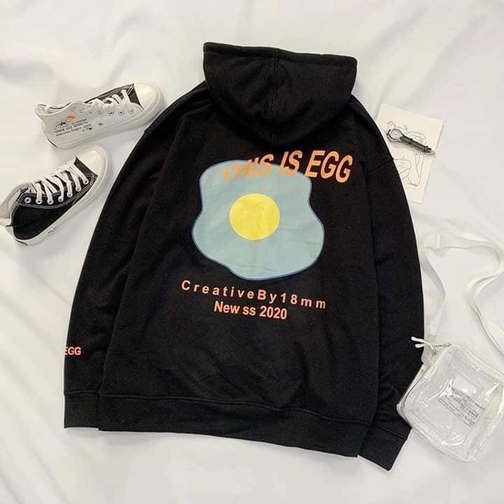 Áo Khoác Hoodie Nỉ Ngoại EGG 2 Màu ( kèm ảnh thật ) | BigBuy360 - bigbuy360.vn