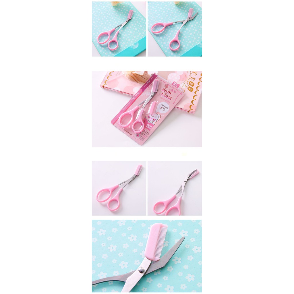 [MỚI VỀ] Kéo cắt tỉa chân mày MINI BROW CLASS màu hồng! | BigBuy360 - bigbuy360.vn