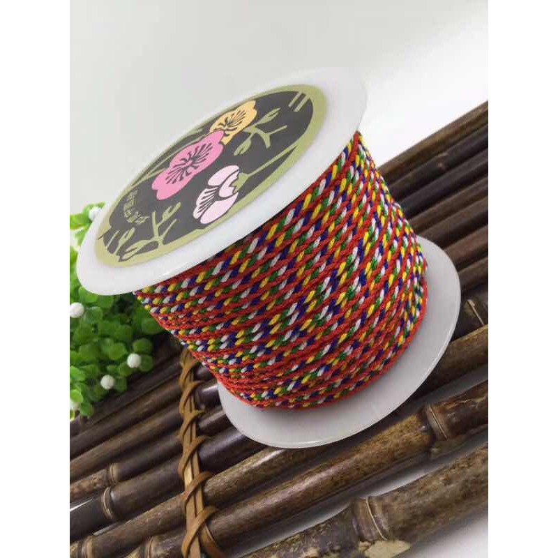 CHỈ NGŨ SẮC TÂY TẠNG LOẠI ĐẸP SỢI TO