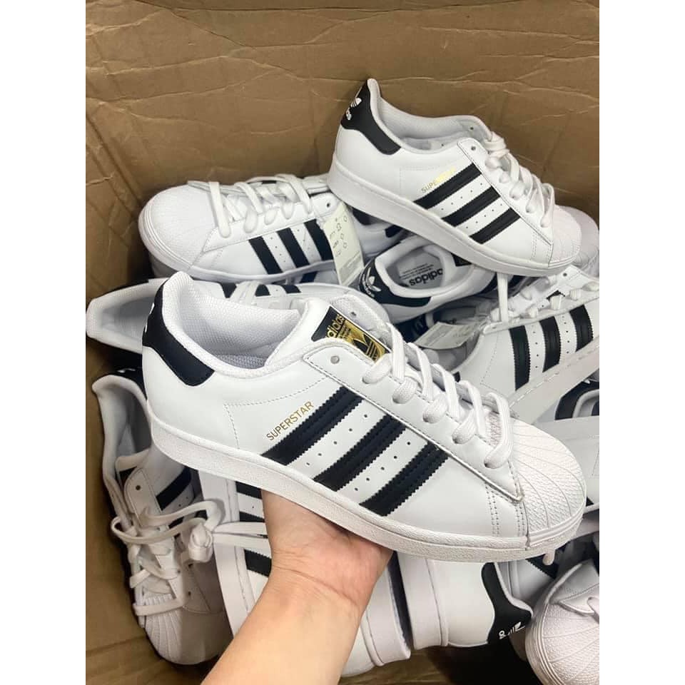 Giày thể thao nữ Super Star tem vàng Chính hãng