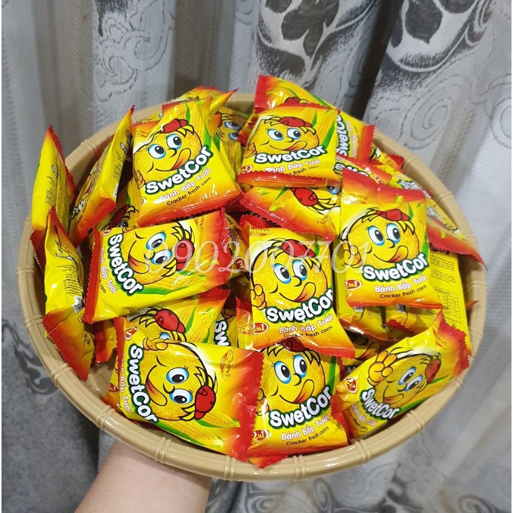 Bánh Quy Bắp Swetcor Tân Việt Nhật 100g/250g/500g/1kg/4 Kg