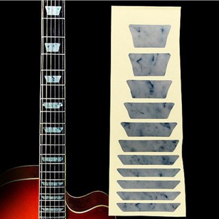 Dán khảm trang trí cần đàn guitar hình bậc thang