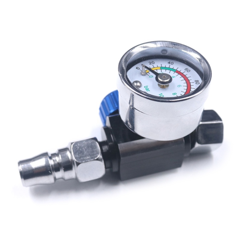 Bộ Điều Chỉnh Lưu Lượng Khí Nén 1 4 Cho Dụng Cụ Đo Khí Nén 0-140 PSI