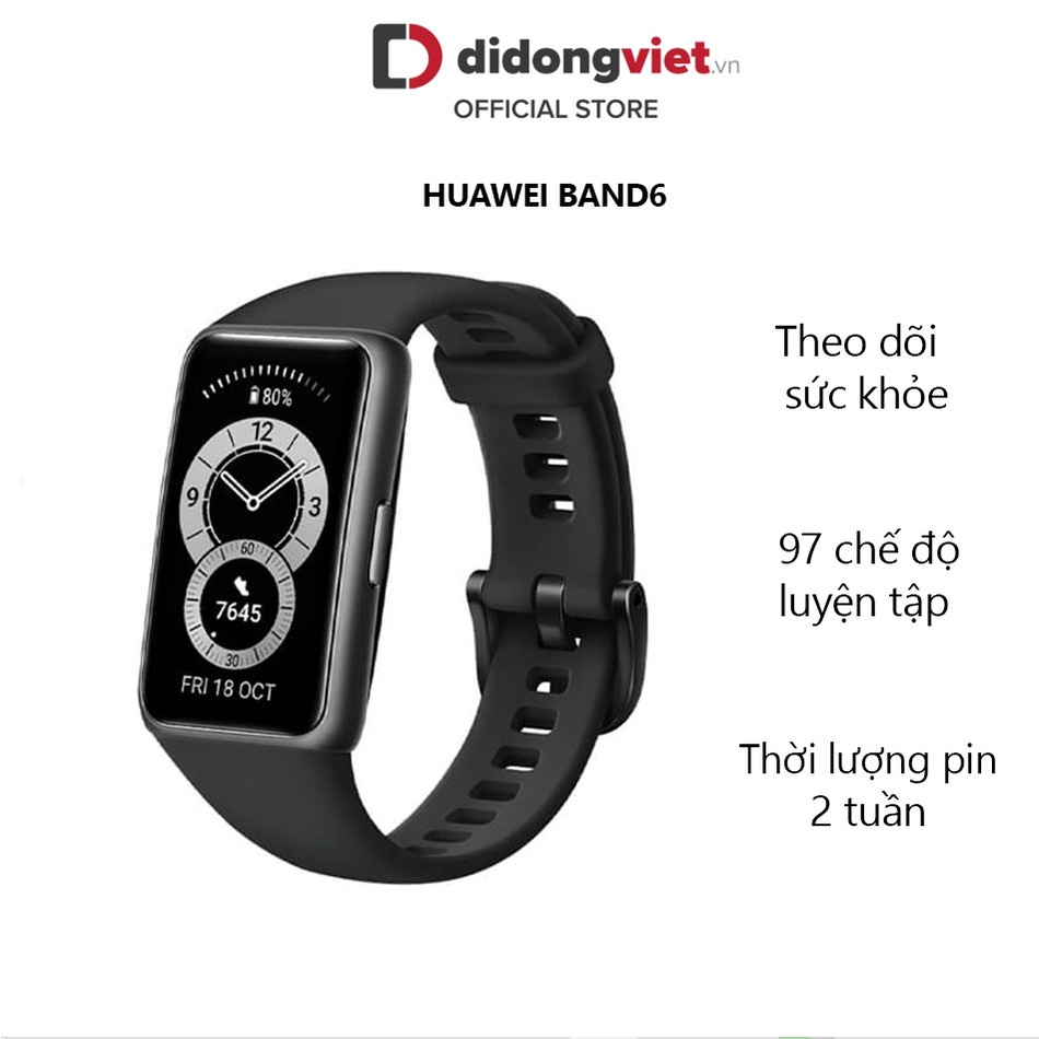 Vòng đeo tay thông minh Huawei Band 6 Chính Hãng
