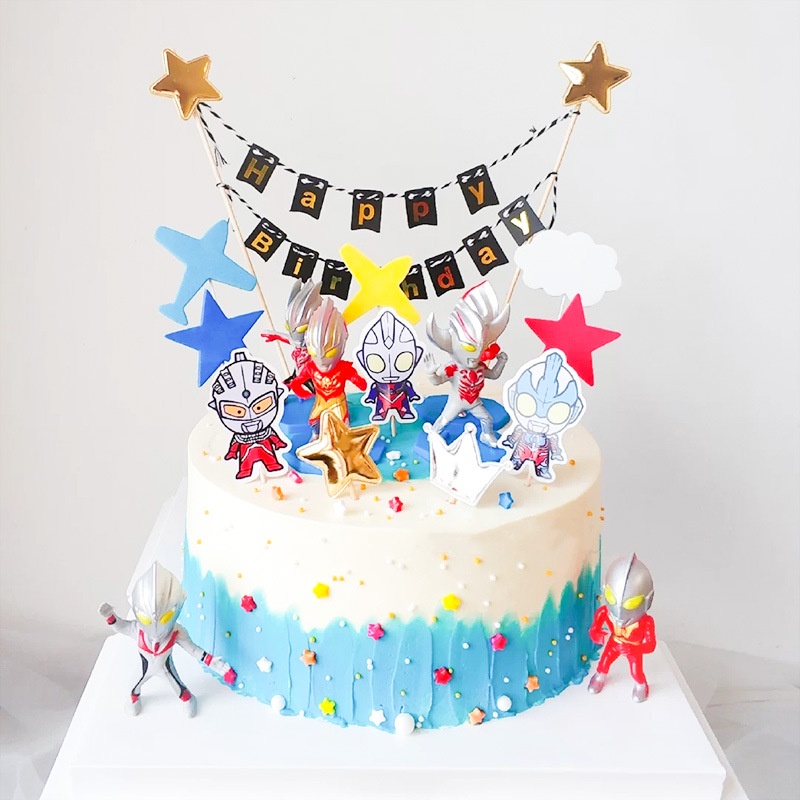 Phụ Kiện Trang Trí Bánh Kem Hình Ngôi Sao Lấp Lánh