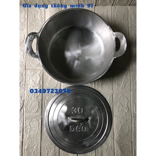 Nồi gang đúc siêu dày số 30 ( lô hàng gang chất lượng tốt)