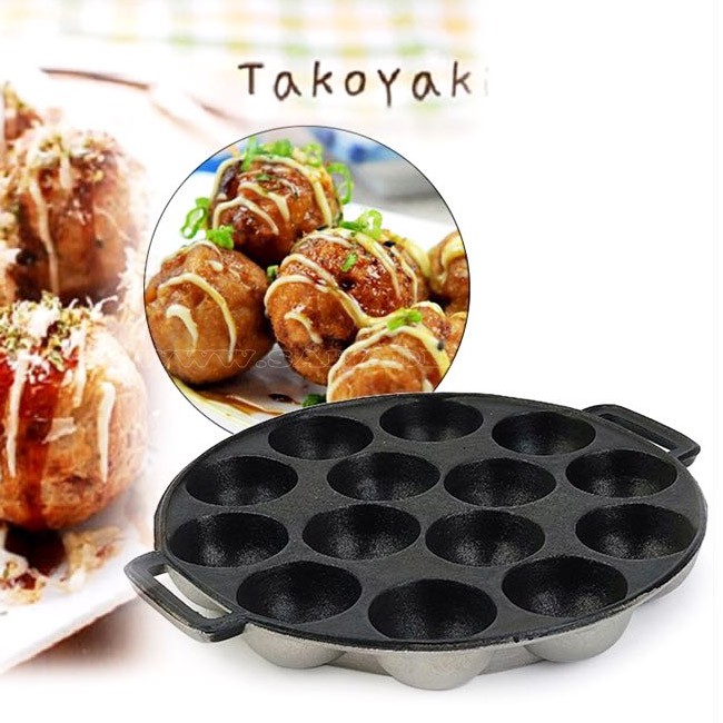 Khuôn Làm Bánh Bạch Tuộc Takoyaki Thơm Ngon (Bánh Khọt Nhật )