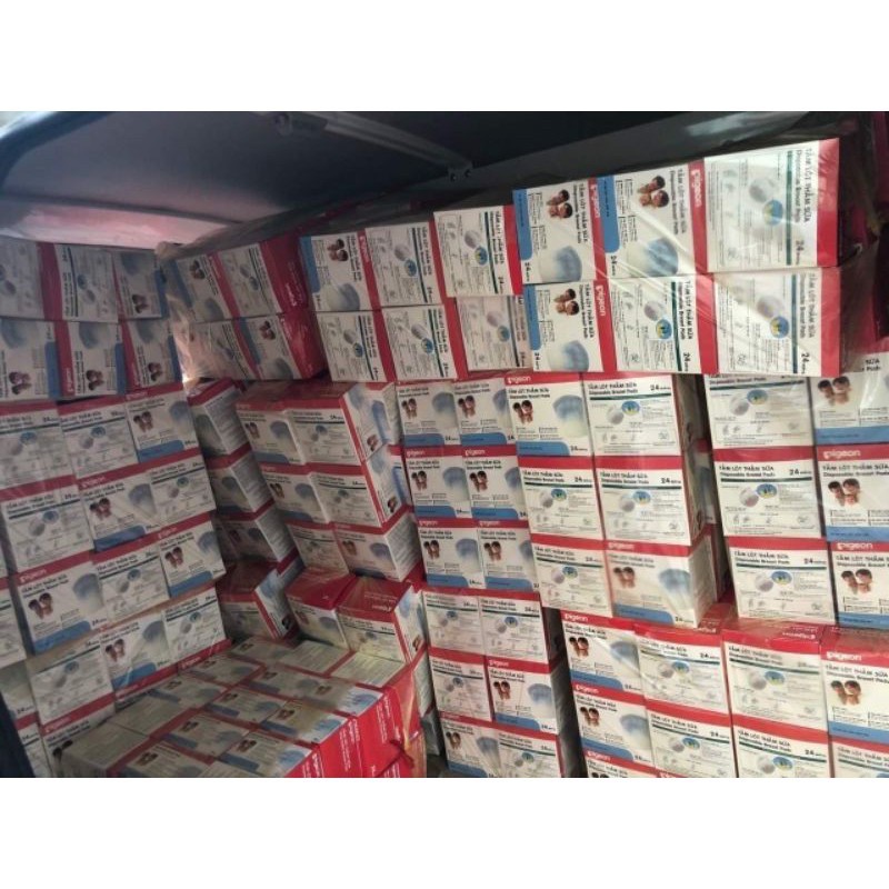 Tấm lót thấm sữa Pigeon, hộp 24 miếng