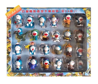 Mô hình doremon - hộp 24 con
