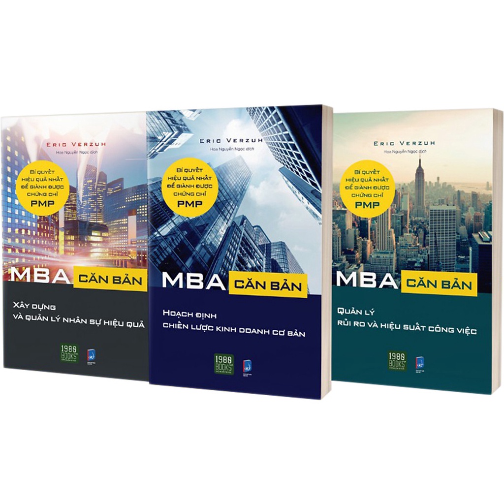 Sách - Bộ Sách MBA Căn Bản (Bộ 3 Tập) - TTR Bookstore