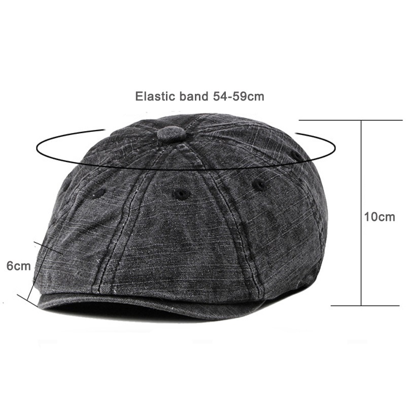 Nón Beret Phong Cách Retro Thời Trang Cho Nam Nữ