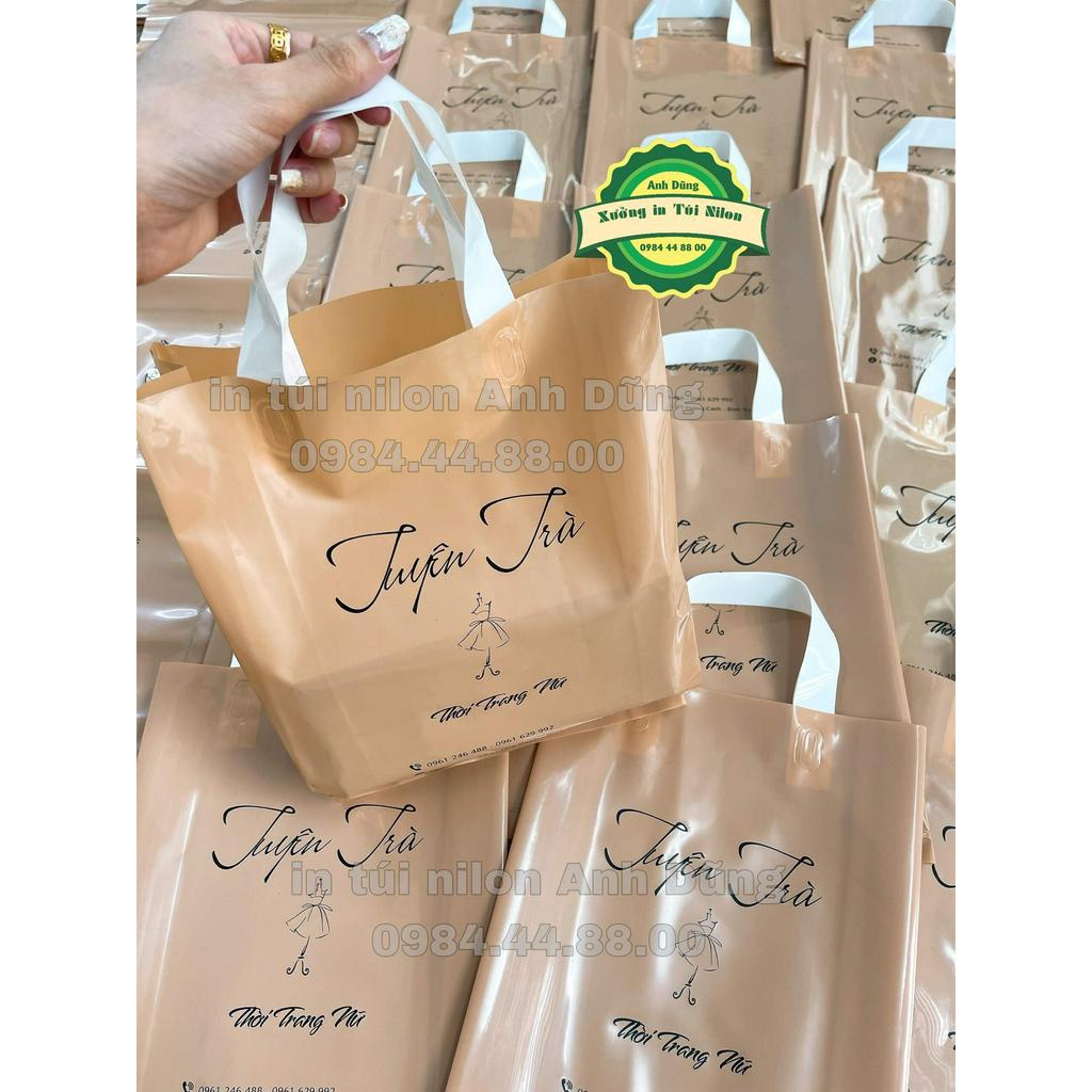 - in túi Ép quai siêu sang - in túi nilon giá rẻ - in túi shop theo yêu cầu - Miễn Phí Vận Chuyển