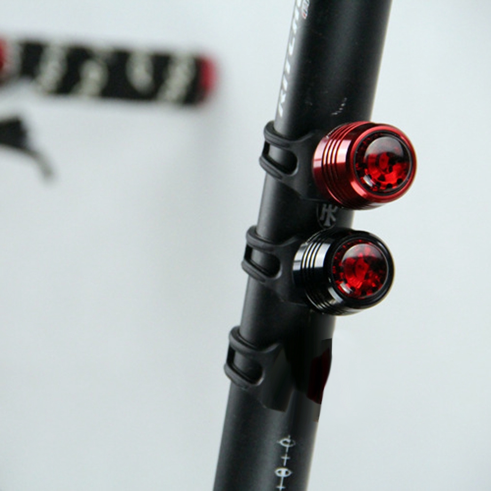 Bicycle LED USB Charging Rear Tail Warning Safety Light Lamp Red Light 3 Mo