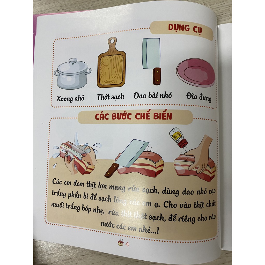 Sách Bizbooks - Super Chef - Con Trở Thành Siêu Đầu Bếp Tập 3 - Món Ăn Từ Thịt Lợn