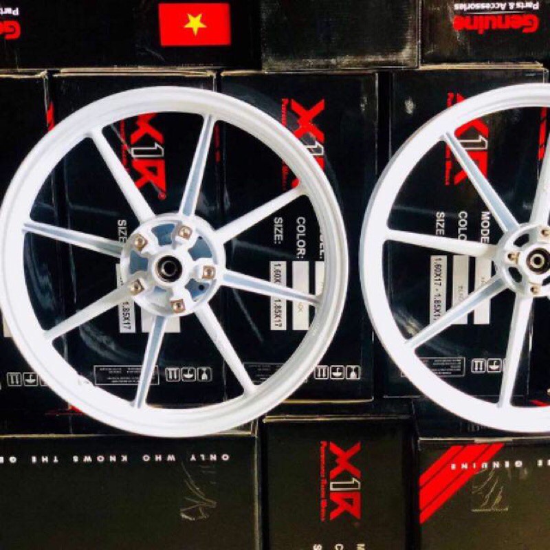 Mâm 8 cây X1R gắn Exciter 150,155 “ tặng đĩa trước “ chính hãng