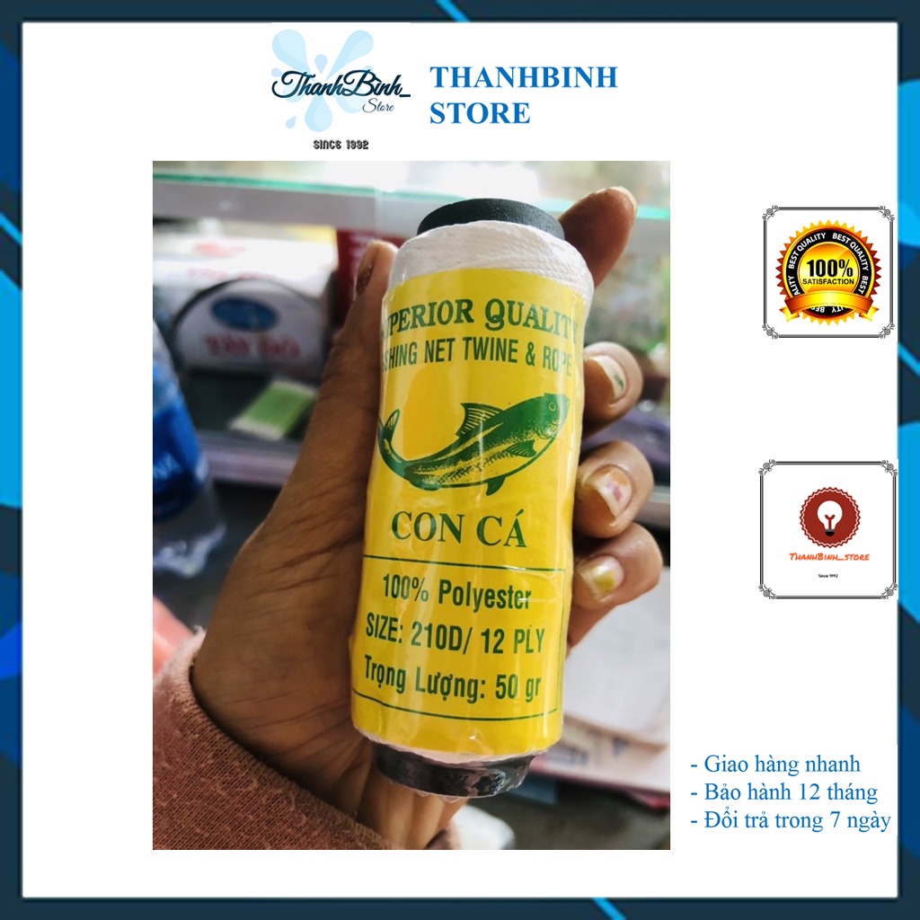 DÂY DÙ/ DÂY CƯỚC XÂY THỢ HỒ/ THẢ DIỀU- SỐ 15 CUỘN 100GR