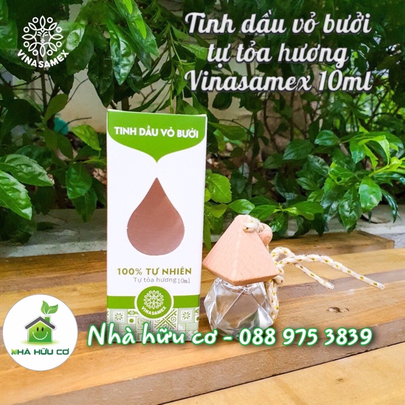 Tinh dầu VỎ BƯỞI TỰ TỎA HƯƠNG Vinasamex 10ml - Date: 27/8/2023 - Nhà hữu cơ